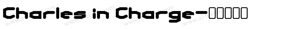 Charles in Charge字体转换